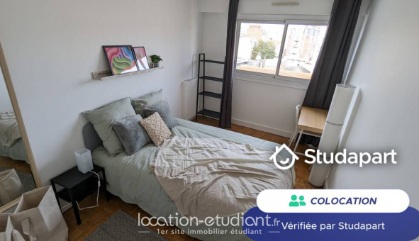 Colocation tudiante Studio à Paris 20me arrondissement (75020)