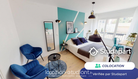 Colocation tudiante Duplex à Paris 20me arrondissement (75020)