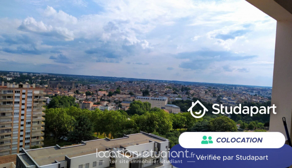 Colocation tudiante Studio à Poitiers (86000)