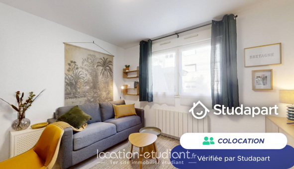 Colocation tudiante Studio à Rennes (35000)