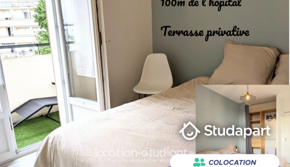 Colocation tudiante Chambre dans une colocation de 10m2