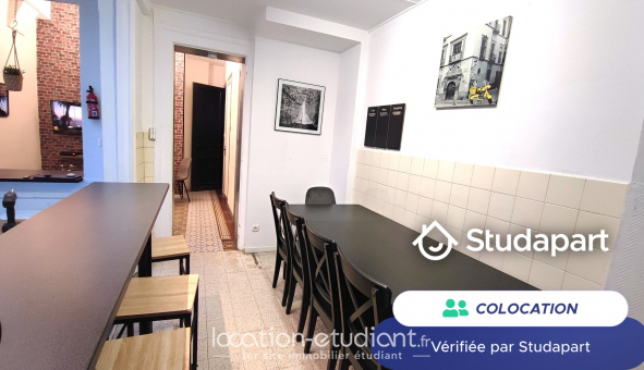 Colocation tudiante Studio à Roubaix (59100)