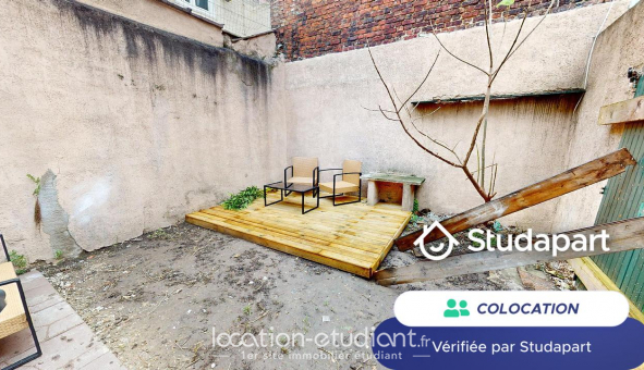 Colocation tudiante Studio à Roubaix (59100)