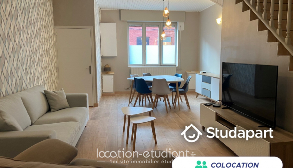 Colocation tudiante Studio à Roubaix (59100)