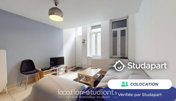 Colocation tudiante Studio à Roubaix (59100)