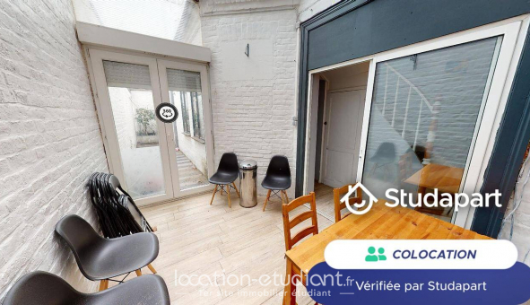 Colocation tudiante Studio à Roubaix (59100)