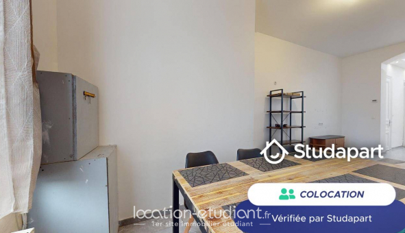 Colocation tudiante Studio à Roubaix (59100)