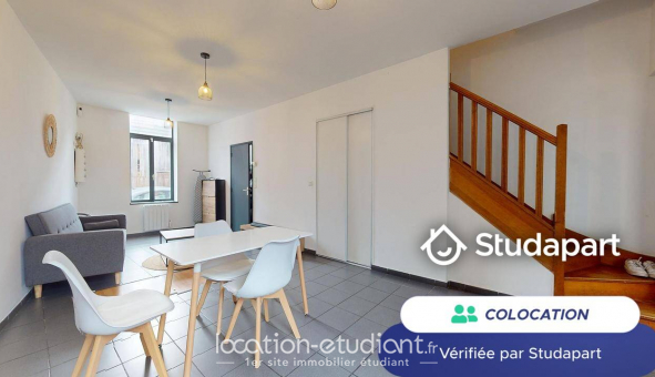 Colocation tudiante Studio à Roubaix (59100)