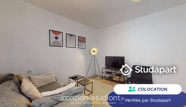 Colocation tudiante Studio à Roubaix (59100)