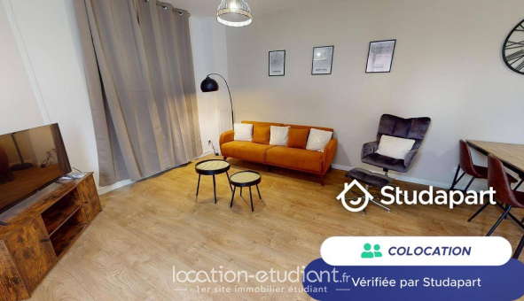 Colocation tudiante Studio à Roubaix (59100)