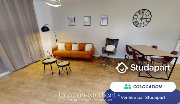 Colocation tudiante Studio à Roubaix (59100)