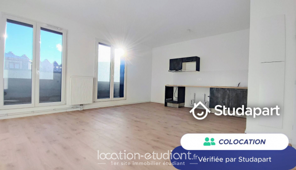 Colocation tudiante Studio à Roubaix (59100)