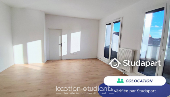 Colocation tudiante Studio à Roubaix (59100)