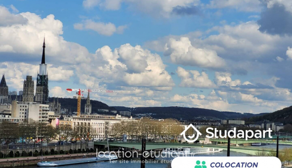 Colocation tudiante Studio à Rouen (76100)