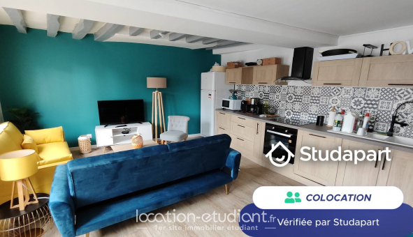 Colocation tudiante Studio à Rouen (76100)