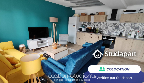 Colocation tudiante Studio à Rouen (76100)