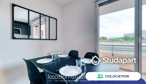 Colocation tudiante Studio à Rouen (76100)