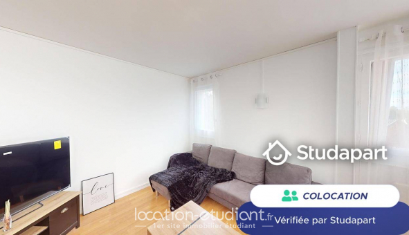 Colocation tudiante Studio à Rouen (76100)