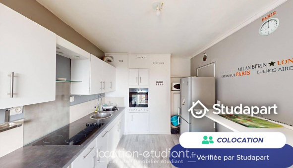 Colocation tudiante Studio à Rouen (76100)