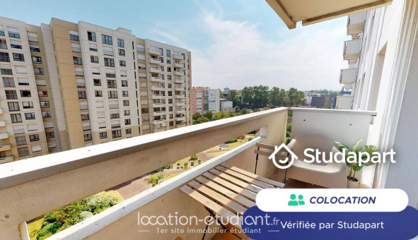 Colocation tudiante Studio à Rouen (76100)