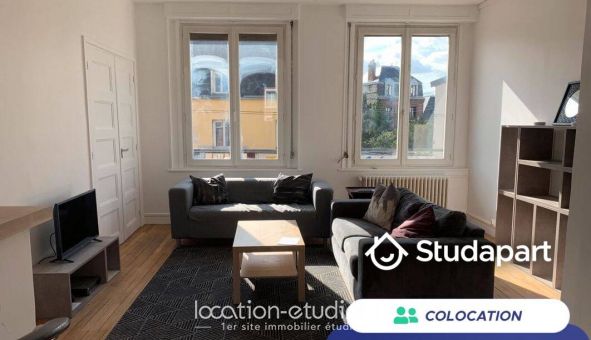 Colocation tudiante Studio à Rouen (76100)