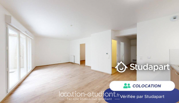 Colocation tudiante Studio à Rouen (76100)