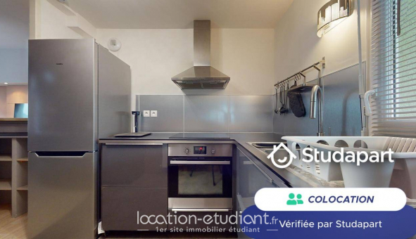 Colocation tudiante Studio à Rouen (76100)