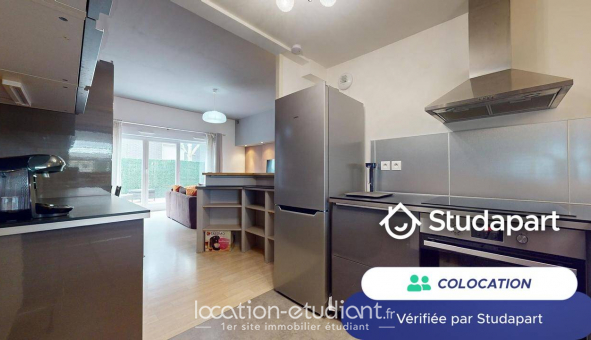 Colocation tudiante Studio à Rouen (76100)