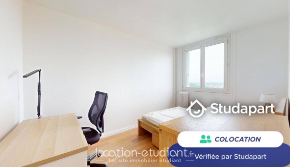 Colocation tudiante Studio à Rouen (76100)