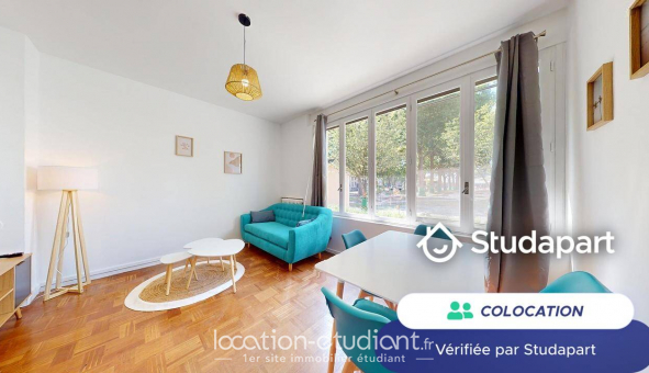 Colocation tudiante Studio à Rouen (76100)