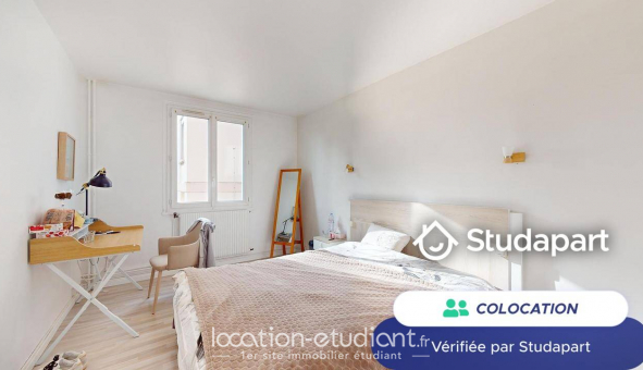 Colocation tudiante Studio à Rouen (76100)