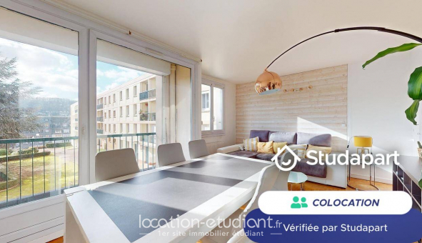 Colocation tudiante Studio à Rouen (76100)