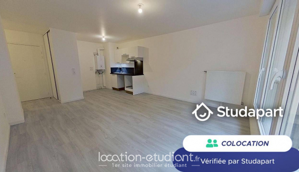 Colocation tudiante Studio à Rouen (76100)