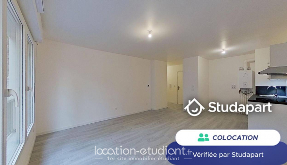 Colocation tudiante Studio à Rouen (76100)