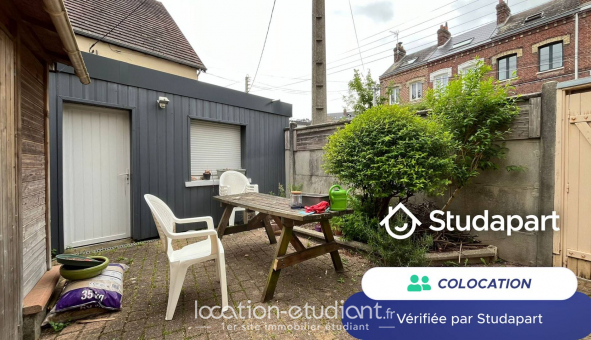 Colocation tudiante Studio à Rouen (76100)