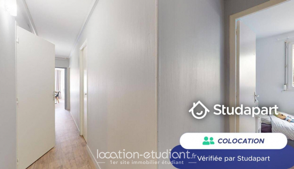 Colocation tudiante Studio à Rouen (76100)