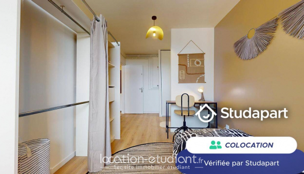 Colocation tudiante Studio à Rouen (76100)