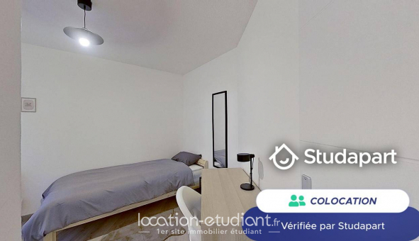 Colocation tudiante Studio à Rouen (76100)