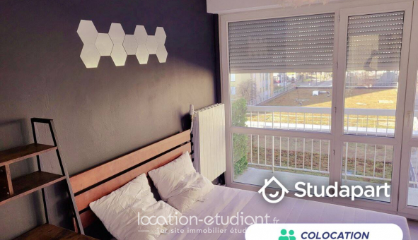 Colocation tudiante Studio à Rouen (76100)