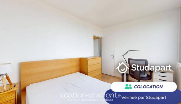 Colocation tudiante Studio à Rouen (76100)