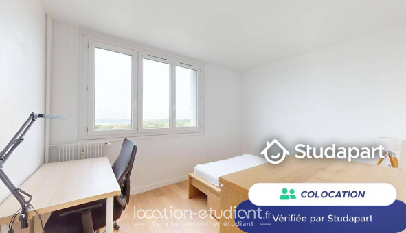 Colocation tudiante Studio à Rouen (76100)