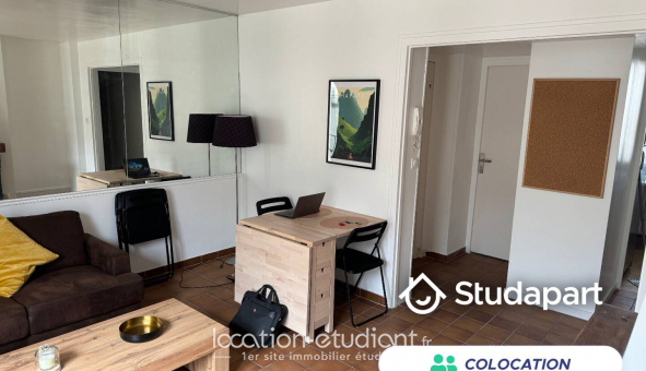 Colocation tudiante Studio à Rouen (76100)