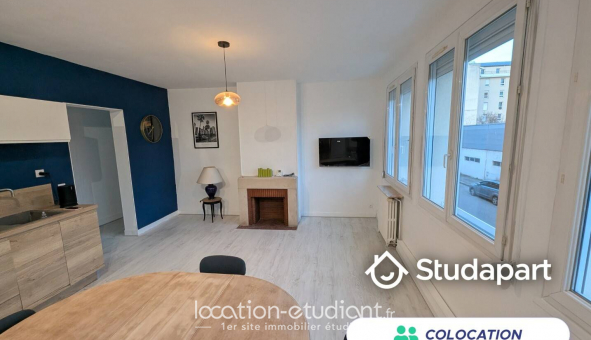 Colocation tudiante Studio à Rouen (76100)