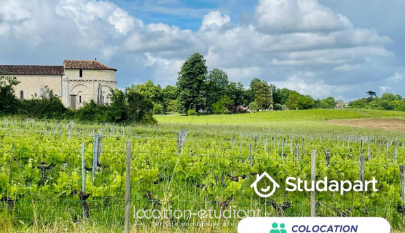 Colocation tudiante Studio à Saint Aignan (33126)