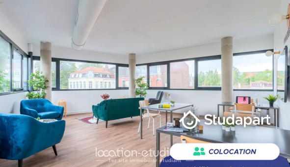 Colocation tudiante Studio à Saint Andr lez Lille (59350)