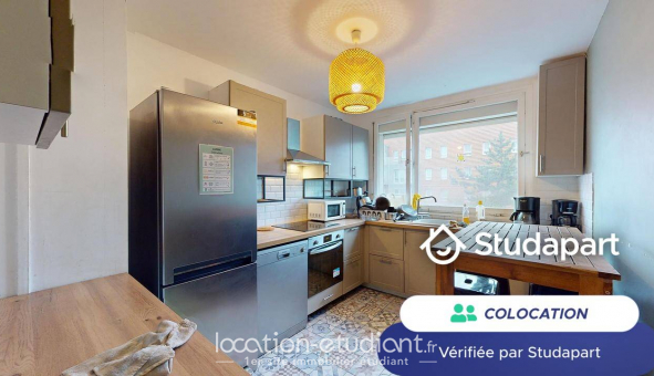 Colocation tudiante Studio à Saint tienne du Rouvray (76800)