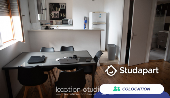 Colocation tudiante Studio à Saint tienne (42100)