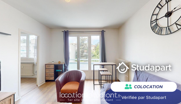 Colocation tudiante Studio à Saint tienne (42100)