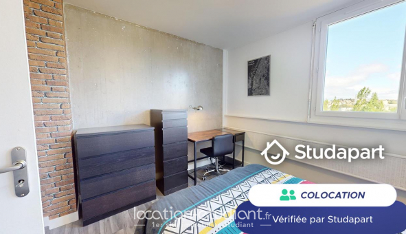 Colocation tudiante Studio à Saint tienne (42100)