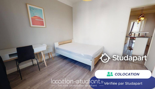 Colocation tudiante Studio à Saint tienne (42100)